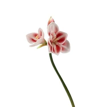 Imagem de Flores artificiais para decoração moderna, magnólia, flor artificial, planta falsa, casamento, floral, sala de estar, arranjo de flores, ornamentos de mesa, plantas e flores artificiais (B)