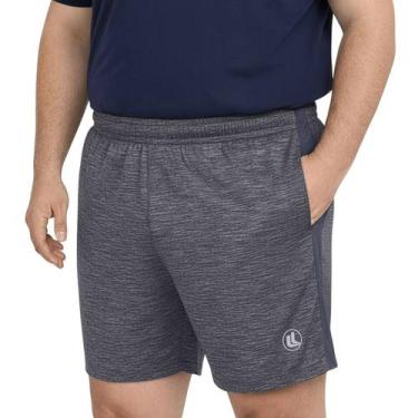 Imagem de Bermuda Esporte Legal Line Plus Size Masculina - Cinza G4, Cinza, G4