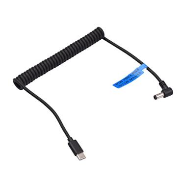 Imagem de Cabo de Alimentação Conector Macho 12V PD3 0 USB Type-C para DC5 5 2 5mm Cordão Carregamento Adaptador