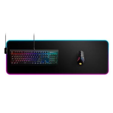 Imagem de Mousepad Gamer Steelseries QCK Prism Cloth, RGB, Extra Grande (900x300mm) - 63826-Unissex