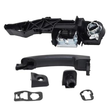 Imagem de Maçaneta de suporte para porta de carro maçaneta externa de carro adequada para Vauxhall Movano Mk2 Apto para Renault Master Mk3 2010-On (1 alça)