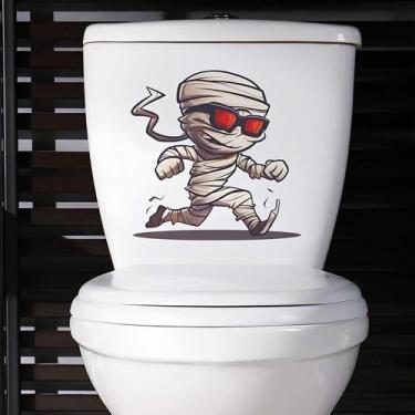Imagem de Adesivo Para Vaso Sanitário Mumia - Lojinha Da Luc Adesivos