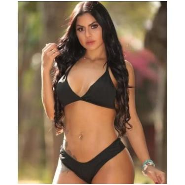 Imagem de Biquíni Suplex Asa Delta Forrado Estiloso Praia Com Bojo - estacaomix,