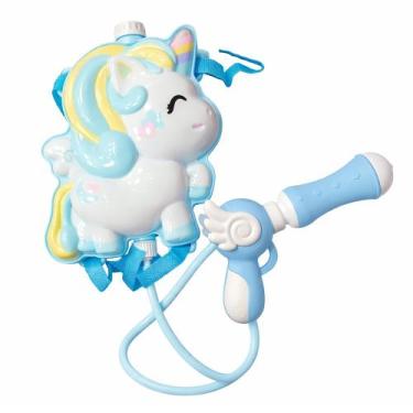 Imagem de Mochila de Unicórnio Infantil com Pistola de Água Domni