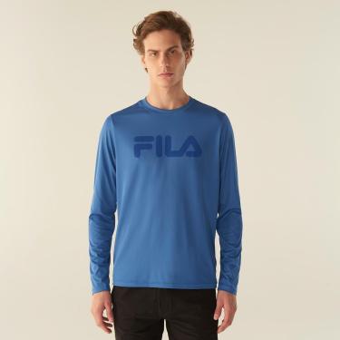 Imagem de Camiseta Manga Longa Fila Basic Sports Masculina-Masculino