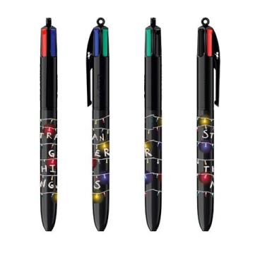 Imagem de Caneta Esferografica Bic Stranger Things 4 Cores Temp. 1 A 4 Sortido