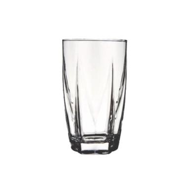 Imagem de Jogo Copo De Vidro Estela 460Ml Resistente Elegante 12 Uni - Nadir Fig