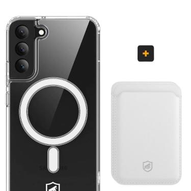 Imagem de Kit Magsafe - Capa Case Capinha E Carteira Para Samsung Galaxy S22 - Gshield