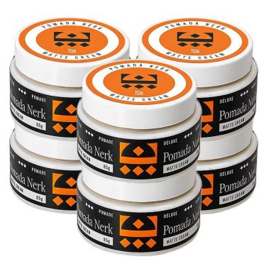 Imagem de Kit 6 Pomada Nerk Efeito Matte Cream Embaixador 85G