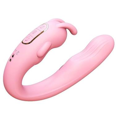 Imagem de Vibrador Feminino Recarregável USB em Silicone para Clitóris e Ponto G - 7 Modos de Vibração e 3 Intensidades - Massageador Pessoal Ergonômico e Discreto