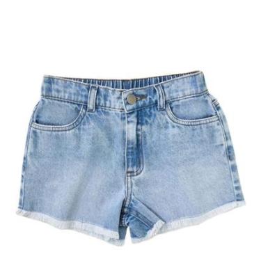 Imagem de Shorts Hering Jeans Infantil Menina Barra Desfiada-Feminino