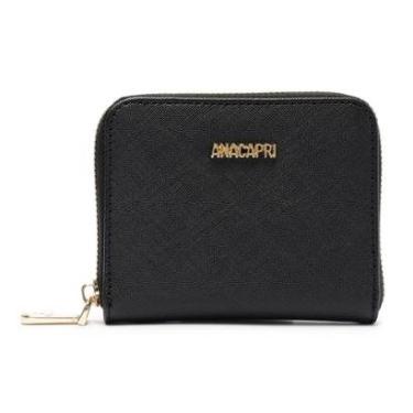 Imagem de Carteira Pequena Zíper Detalhe Metal Lançamento Anacapri-Feminino