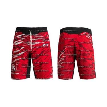 Imagem de Shorts De Fitness Masculinos De Secagem Rápida E Respiráveis UFC 2025,