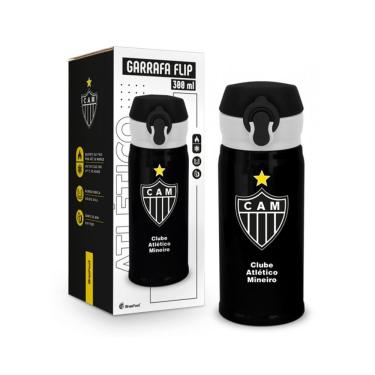 Imagem de Garrafa Térmica Flip - Atlético Mineiro - 300ml - Brasfoot