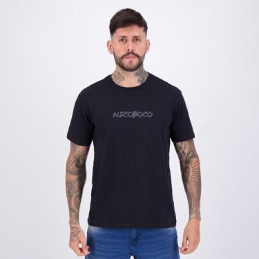 Imagem de Camiseta Nicoboco Ester Preta, P