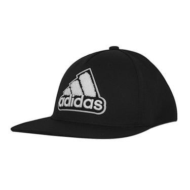 Imagem de Boné Adidas Aba Reta Logo Adidas Snapback Adulto - Preto-Masculino