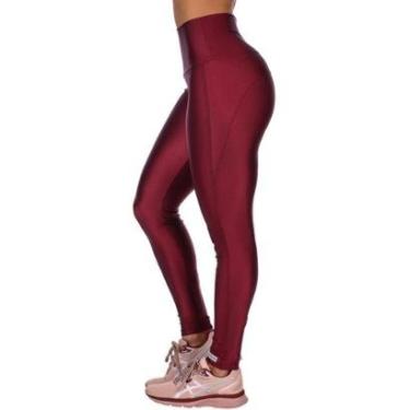 Imagem de Calça Legging Detalhe Zíper Fitness Cirrê Cós Alto Summer Soul-Feminino