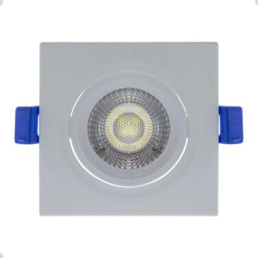 Imagem de Spot Led Quadrado (embutir) 5W Branca Black&Decker - Black & Decker