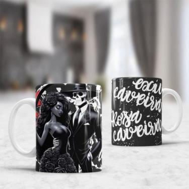 Imagem de Caneca Casal de Exú e Pomba Gira Colecionável 325ml - ABRAKADABRA33