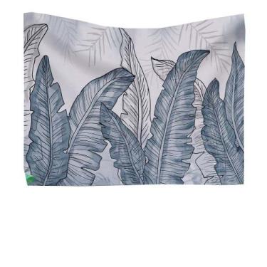 Imagem de Tapeçaria deixa parede 150x130cm de fibra de microtecido para sala - y