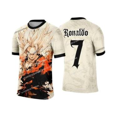 Imagem de Camiseta Infantil Dragon Ball Z Super Saiyan De Manga Curta, Camisa De
