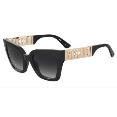 Imagem de Óculos de Sol Moschino Mos161/S 807 - Preto 53