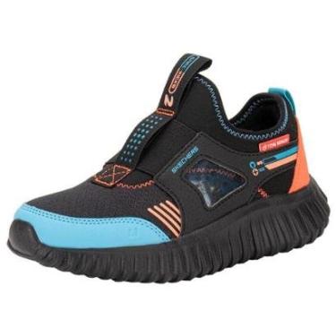 Imagem de Tênis Infantil Menino Solado Flexível Leve Skechers Kids-Masculino