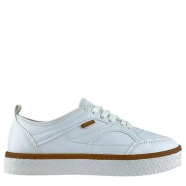 Imagem de Tênis Moleca Feminino Urbano Casual Branco para o Dia a Dia-Feminino
