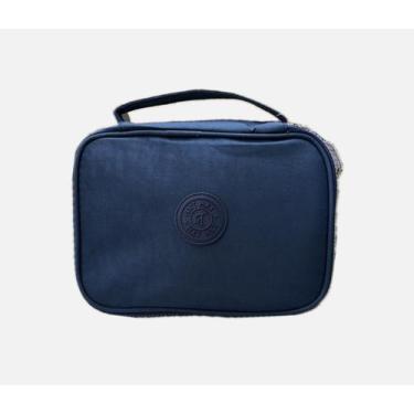 Imagem de Estojo De Alça Nylon Grande Com 2 Divisórias - HX6453 - HXT, Azul