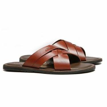 Imagem de Sandalia Masculina Absolut Astrus Castanho Samello-Masculino