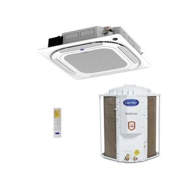 Imagem de Ar Condicionado Cassete Carrier 4 Via Inverter Connect 48.000 BTU Frio 220v R-32 40KVQE48C5