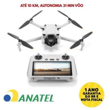 Imagem de Drone DJI Mini 3 Standard com Controle Inteligente DJI RC Tela 5.5" 4K