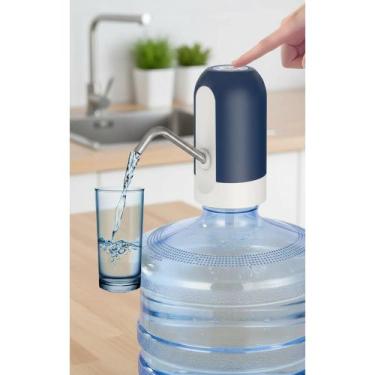 Imagem de Bomba Elétrica Galão 20L Bivolt Azul Escuro Dispenser Água - Congratul