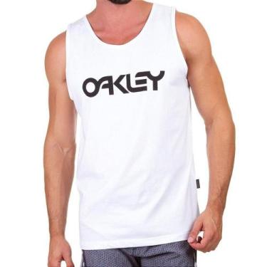 Imagem de Regata Oakley Mark II Tank Masculina Branco, G