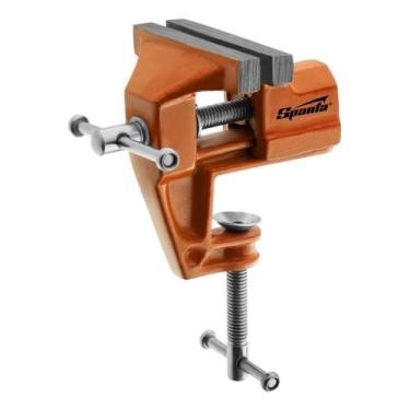 Imagem de Torno De Bancada Sparta 75mm 3'' Morsa Ferro Fundido