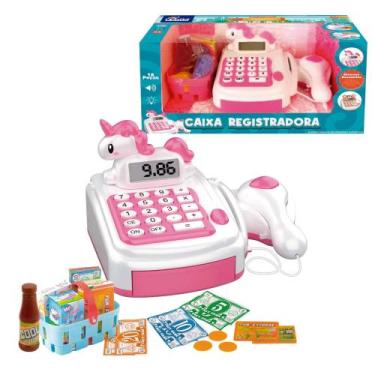 Imagem de Caixa Registradora Unicórnio Fenix - CRG-718UN - Fenix Brinquedos