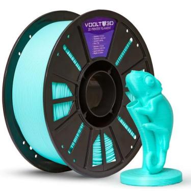 Imagem de Filamento Pla 1.75mm Voolt3d 1kg Alta Pureza High Speed Cor Sólida Vár
