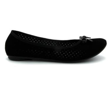 Imagem de Sapatilha Feminina Moleca 5726.115 Sapato Confortavel Salto Baixo, 36,