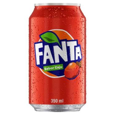 Imagem de Refrigerante Fanta Sabor Caju 350ml