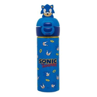 Imagem de Garrafa Térmica Infantil Aço Inox Sonic Tiny 400ml - Pacific