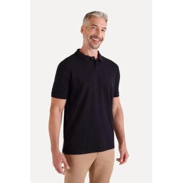 Imagem de Camisa Polo Reserva Pima Piquet 0049162, Preto, 3G