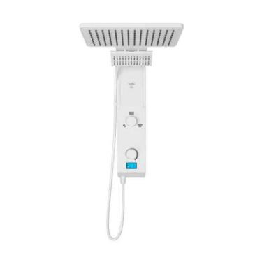 Imagem de Chuveiro Eletrônico Fit 127v - 5500w Branco - Hydra, 110V