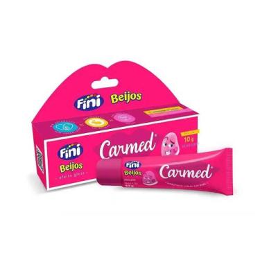 Imagem de Hidratante Labial Carmed Fini Beijos Rosa Efeito Gloss 10g - Cimed