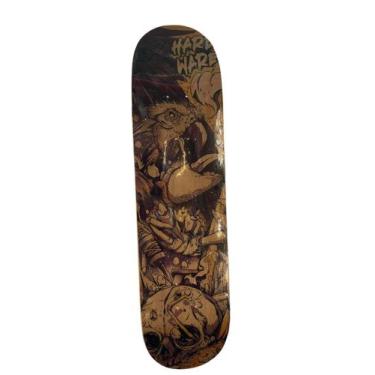 Imagem de Shape nacional skateboards  marfim 8.0  papagaio sem cor - posible