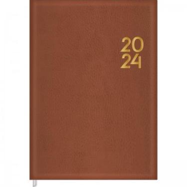 Imagem de Agenda Executiva Costurada Diária 13,4 x 19,2 cm Torino Cores 2024 - T