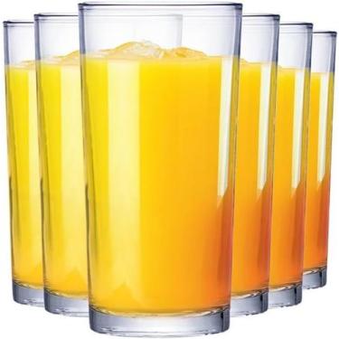 Imagem de Jogo Com 6 Peças de vidro Multiuso 255ml - RUVOLO - Genérico