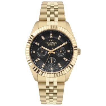 Imagem de Relógio Technos Feminino Riviera Dourado - 6P79BW/1P