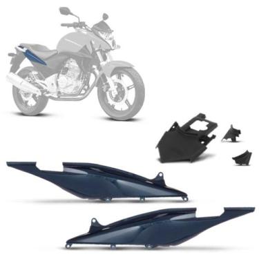 Imagem de Kit Carenagem Rabeta 2 Peças Honda Cb 300 2010 2011 2012 - Pro Tork, Ú