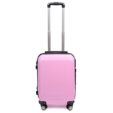 Imagem de Mala De Viagem Bordo Unisex Rodinhas 360º Abs Resistente - PGB, Rosa