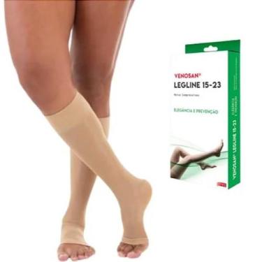Imagem de Meia Panturrilha Legline 1523 mmHg Pequena P.A Ponteira Aberta Venosan